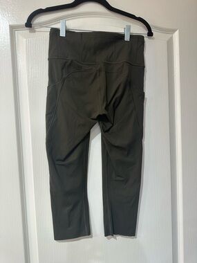 lululemon athletica Olive Green Workout Leggings